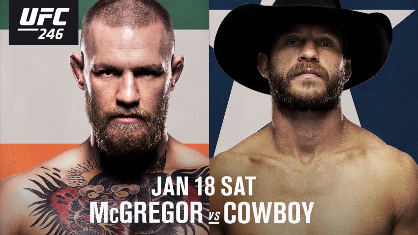 Прямая трансляция UFC 246: Конор МакГрегор - Дональд Серроне