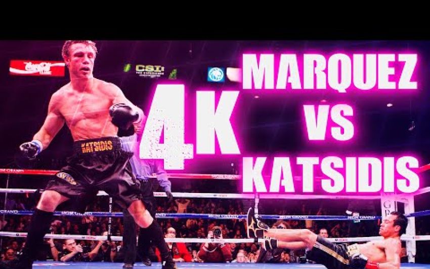 Яркие моменты боя Хуан Мануэль Маркес - Майкл Катсидис в 4K