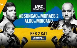 Файткард турнира UFC Fight Night 144: Рафаэль Ассунсао - Марлон Мораес