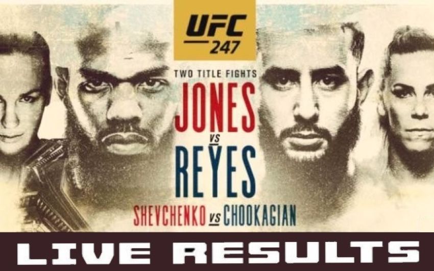Результаты турнира UFC 247: Джон Джонс - Доминик Рейес, Валентина Шевченко - Кэтлин Чукагян