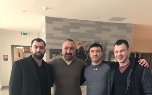 Ценный кадр: Четыре Олимпийских чемпиона.