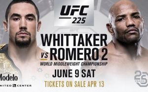 Прямая трансляция UFC 225: Роберт Уиттакер - Йоэль Ромеро II
