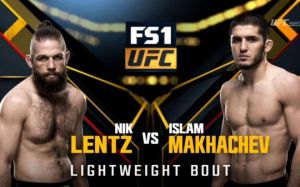 Видео боя Ислам Махачев - Ник Ленц UFC 208