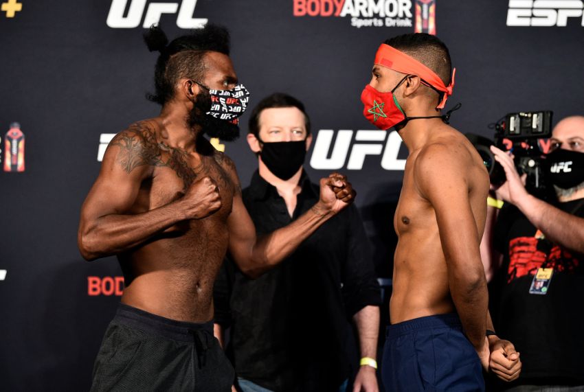 Видео боя Джордан Гриффин - Юссеф Залал UFC on ESPN 12
