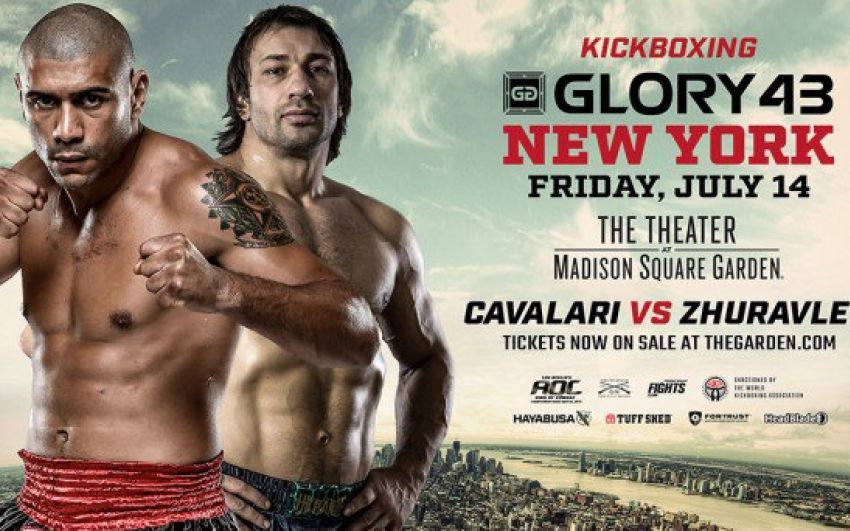 Павел Журавлев vs Сауло Кавалари на Glory 43 