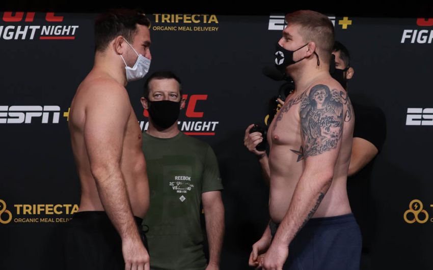 Видео боя Джейк Кольер - Джан Вилланте UFC on ESPN 19