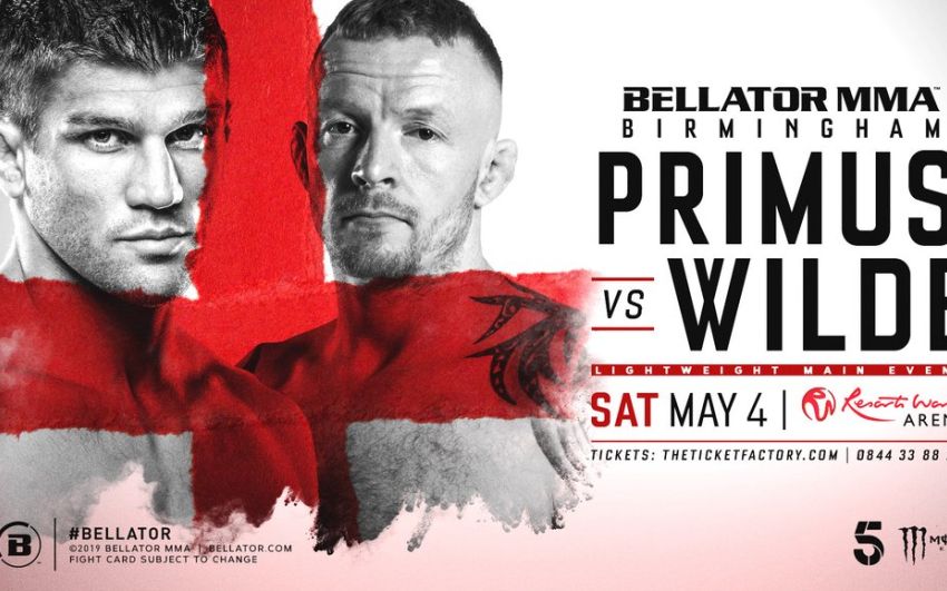 Файткард турнира Bellator Birmingham: Брент Примус - Тим Уайлд