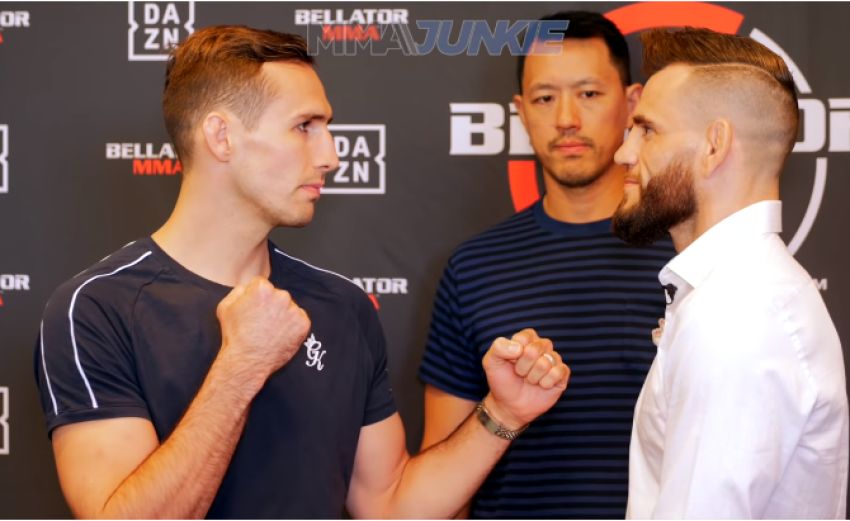 Битва взглядов участников турнира Bellator 220: МакДональд - Фитч