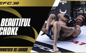 Видео боя Антон Ларьков - Нурсултан Урматбек EFC 38