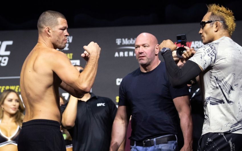 Видео боя Нейт Диас – Тони Фергюсон UFC 279