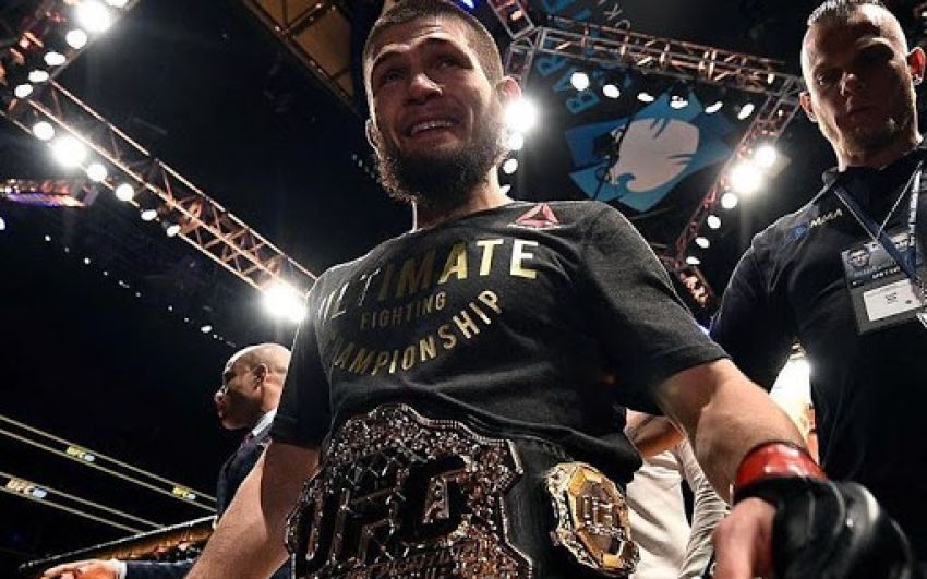 Хабиб Нурмагомедов вспомнил свои эмоции после завоевания титула UFC