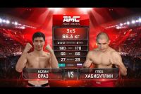 Видео боя Аслан Ораз - Глеб Хабибуллин AMC Fight Nights 103