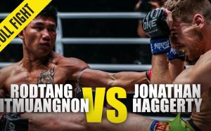 Видео боя Родтанг Джитмуангнон - Джонатан Хаггерти One Championship A New Tomorrow