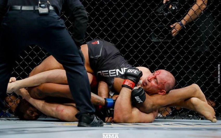 Алексей Олейник досрочно остановил Мориса Грина на UFC 246