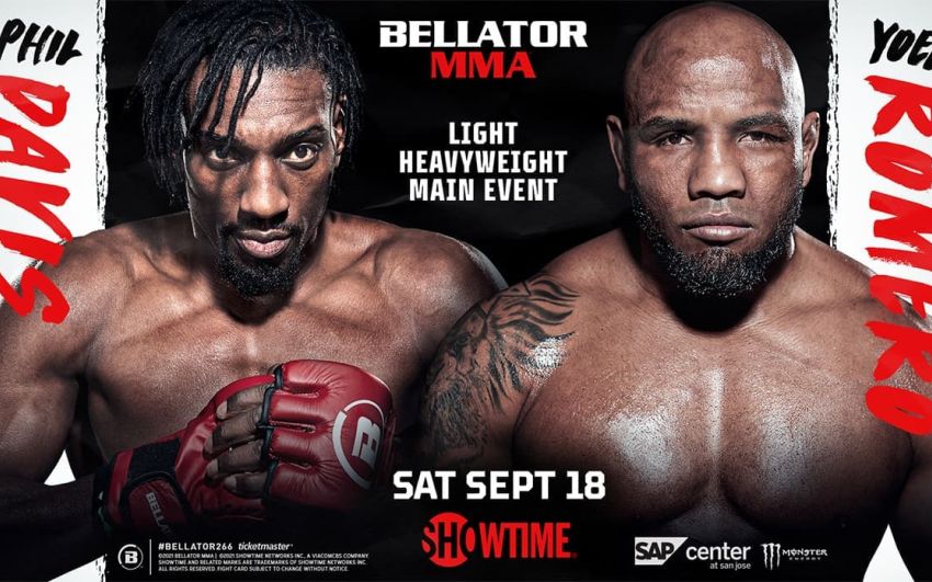 Файткард турнира Bellator 266