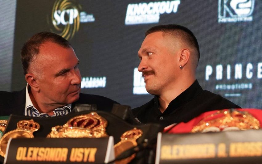 Александр Усик рассказал, следует ли забрать у Фьюри пояс WBC из-за боя с Нганну