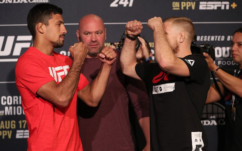 Видео боя Мэнни Бермудес - Кэйси Кенни на UFC 241
