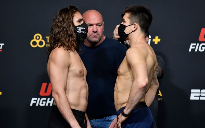 Видео боя Крис Грюцмахер - Александр Эрнандес UFC on ESPN+ 39