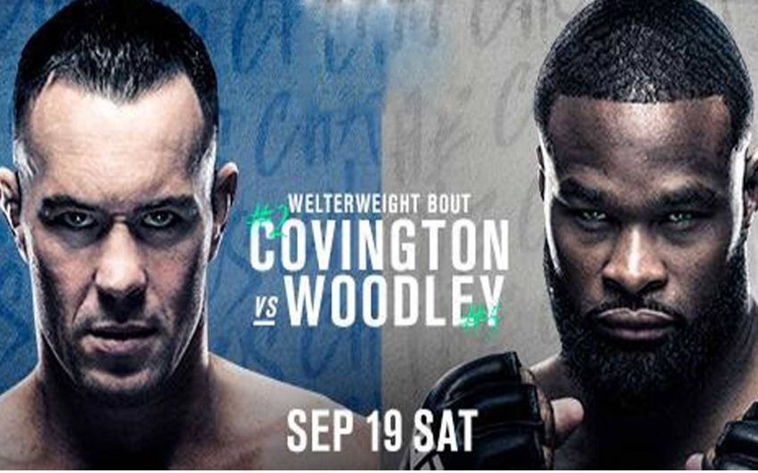 Где смотреть UFC Fight Night 178: Тайрон Вудли – Колби Ковингтон