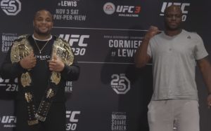 Битва взглядов участников турнира UFC 230: Даниэль Кормье - Деррик Льюис
