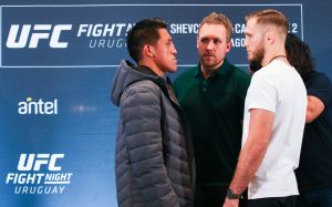 Видео боя Энрике Барзола - Бобби Моффетт UFC Fight Night 156