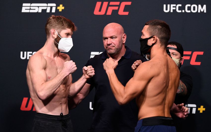 Видео боя Хантер Азур - Коул Смит UFC on ESPN+ 34