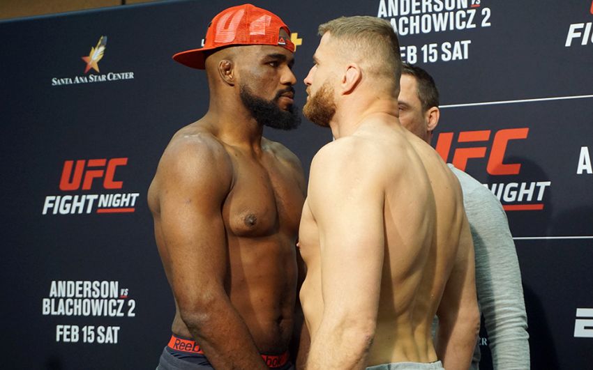Видео боя Кори Андерсон - Ян Блахович UFC Fight Night 167