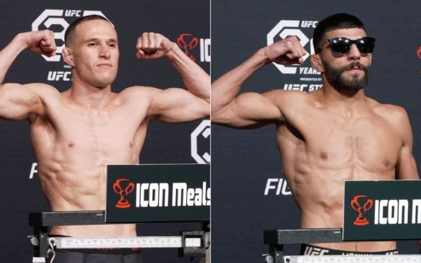 Результаты взвешивания UFC on ESPN 45