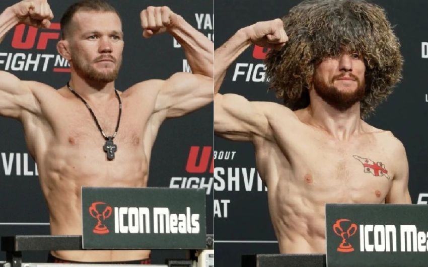 Взвешивание UFC Fight Night 221: Ян тяжелее Двалишвили, двое бойцов не сделали вес