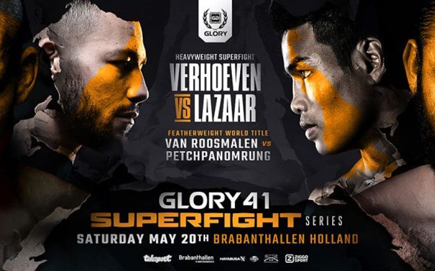 Файткард турнира GLORY 41