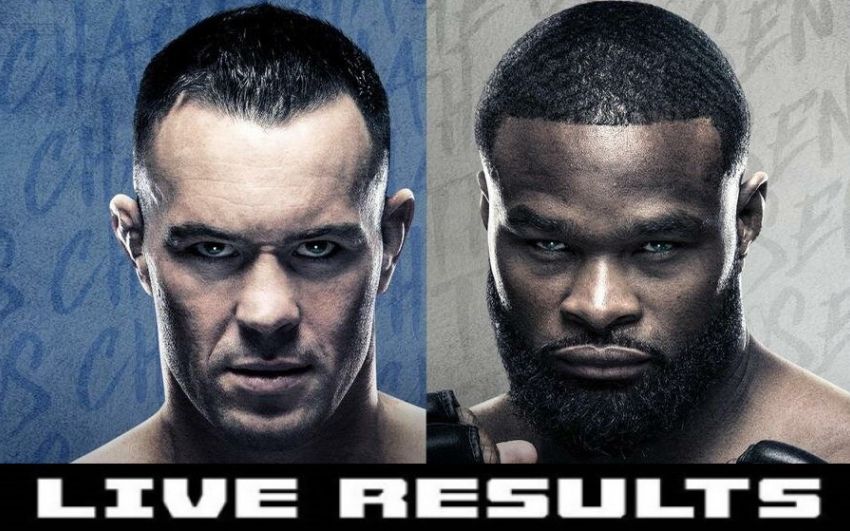 Результаты турнира UFC on ESPN+ 36: Тайрон Вудли - Колби Ковингтон