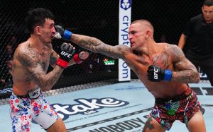 Видео боя Макс Холлоуэй – Дастин Порье 3 UFC 318