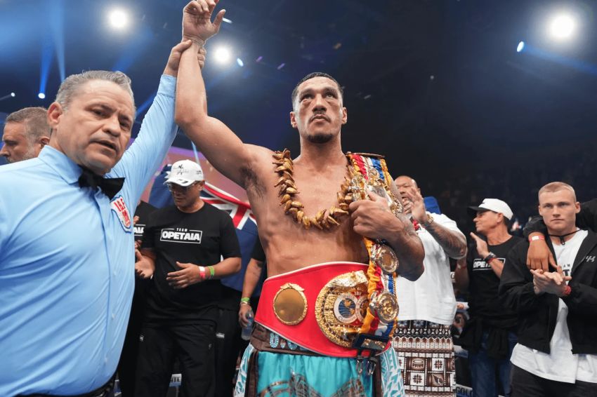 Стала известна дата дебюта Опетайи в Zuffa Boxing