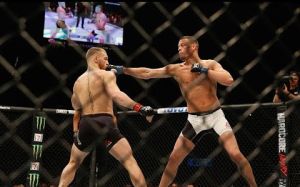 Видео боя Конор МакГрегор – Нейт Диас UFC 196