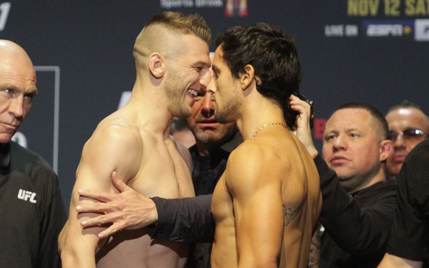 Видео боя Дэн Хукер - Клаудио Пуэльес UFC 281