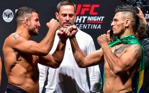 Видео боя Нэд Наримани - Андерсон дос Сантос UFC Fight Night 140