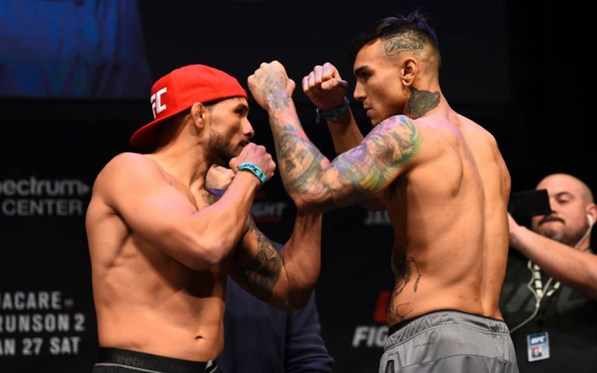 Видео боя Дэннис Бермудес - Андрэ Фили UFC on Fox 27