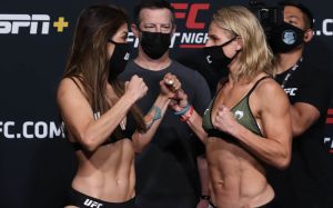 Видео боя Трейси Кортес - Джастин Киш UFC on ESPN 22