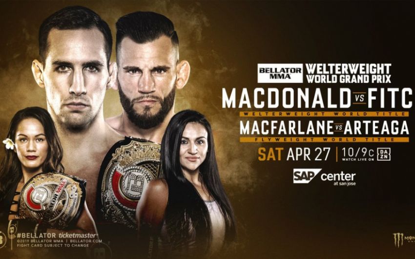 Рори Макдональд получил самую большую выплату по итогам турнира Bellator 220