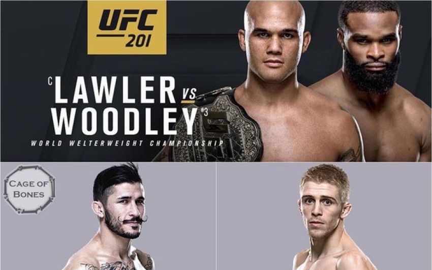 Йен Макколл vs. Джастин Скоггинс на UFC 201 30 июля в Атланте