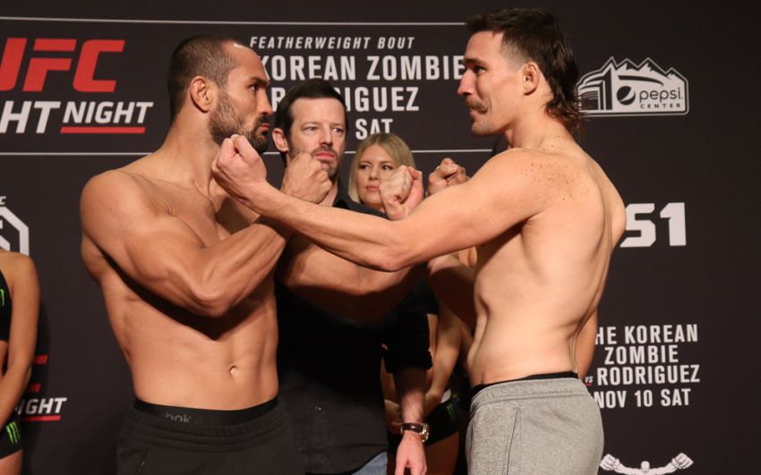 Видео боя Дэйви Рамос - Джон Гунтер UFC Fight Night 139