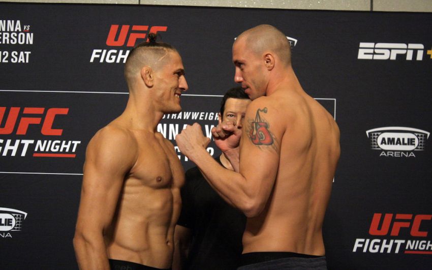 Видео боя Нико Прайс - Джеймс Вик UFC Fight Night 161