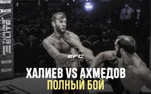 Видео боя Хасан Халиев – Юнус Ахмедов EFC 34