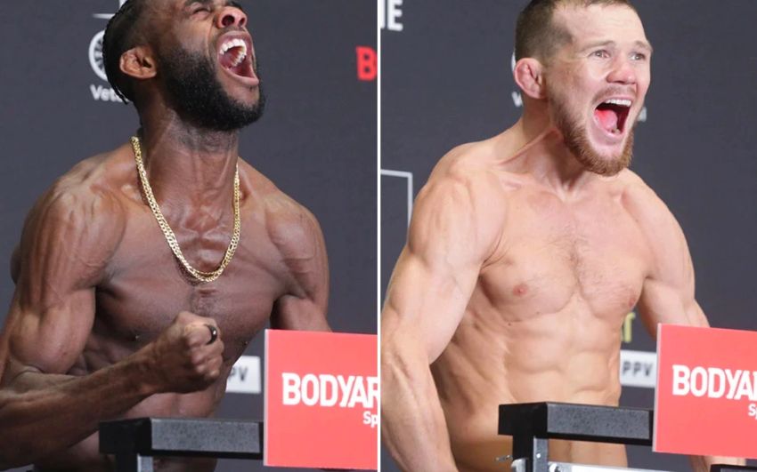 Результаты взвешивания турнира UFC 273