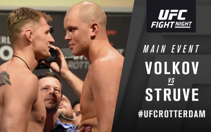 Видео боя Александр Волков - Стефан Штруве UFC Fight Night 115