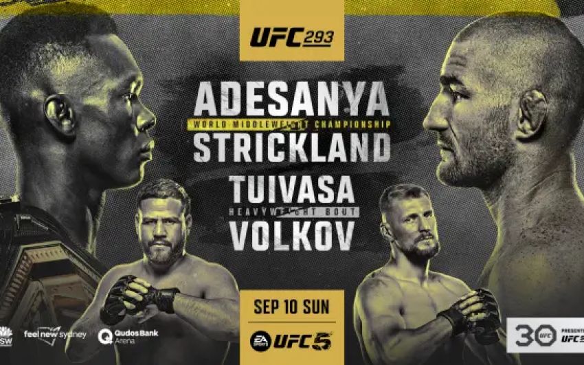 РП ММА №35 (UFC 293): 10 сентября
