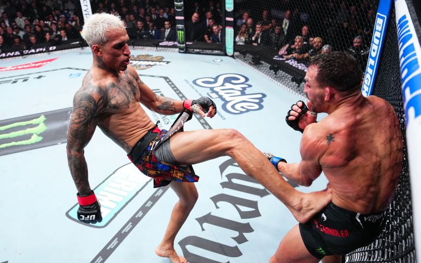 Видео боя Чарльз Оливейра – Майкл Чендлер 2 UFC 309