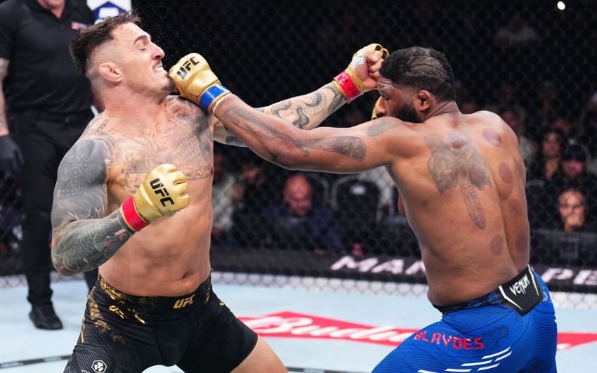 Видео боя Том Аспиналл – Кертис Блэйдс UFC 304