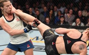 Валентина Шевченко досрочно остановила Кэтлин Чукагян на UFC 247