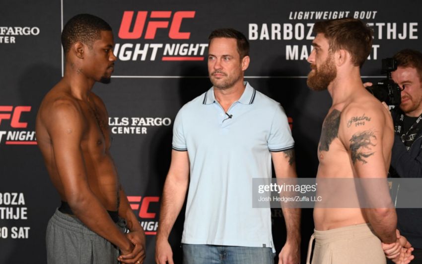Видео боя Джеральд Миршарт - Кевин Холланд UFC on ESPN 2